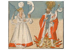 Marriage of the Red King and White Queen in Alchemy